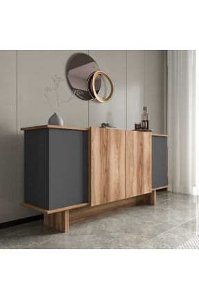 کنسول قهوه ای Suntalam ALONEX HOME - کد 823728149
