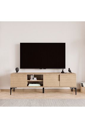 میز و پایه تلویزیون قهوه ای Suntalam ALONEX HOME - کد 814358956