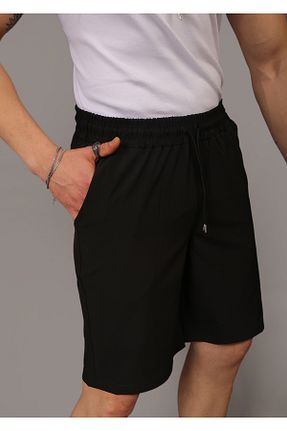 شلوارک و برمودا مشکی مردانه Relaxed INFLUYENTE - کد 924618052