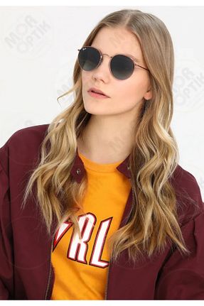 عینک آفتابی متالیک زنانه 50 Ray-Ban - کد 924597190