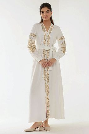 لباس سفید زنانه بافتنی Hiccup - کد 924636529