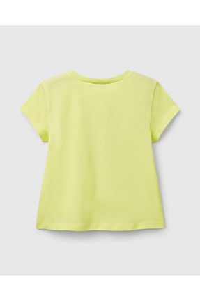 تیشرت زرد بچه گانه رگولار United Colors of Benetton - کد 904063994