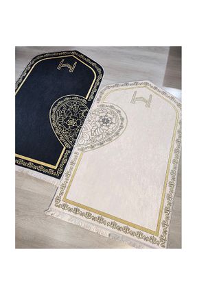 سجاده مشکی پنبه ای KEYFHOME - کد 924635021