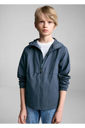 پارکا آبی بچه گانه رگولار MANGO Kids - کد 925290690