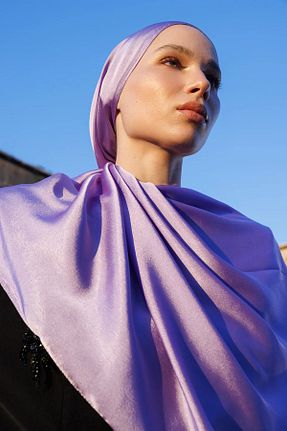 شال بنفش زنانه Mooncorn - کد 929303075