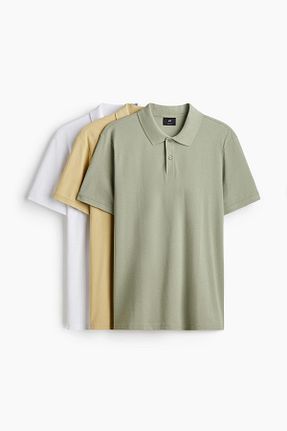 تیشرت سفید مردانه رگولار H&M - کد 924659027