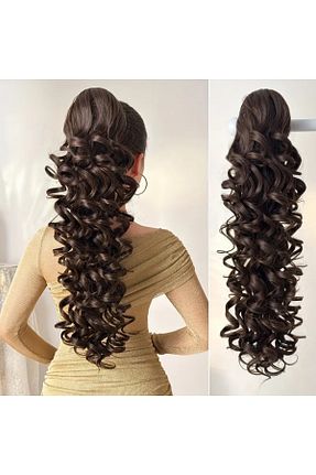 کلاه گیس قهوه ای AKOLİFE - کد 924659691
