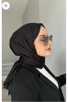 شال مشکی زنانه کشمیر Genel Markalar - کد 924660254