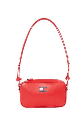 کیف پستچی قرمز زنانه Tommy Hilfiger - کد 924708128
