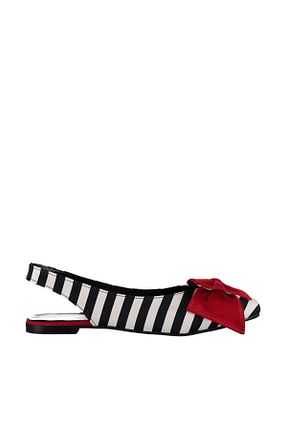 بابت مشکی زنانه پارچه ای Fox Shoes - کد 2846106