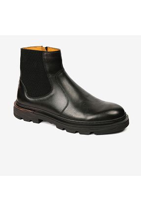 بوت / نیم بوت مشکی مردانه چرم خالص Greyder - کد 858691810