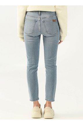 شلوار آبی زنانه پاچه تنگ Denim Trip - کد 925851919