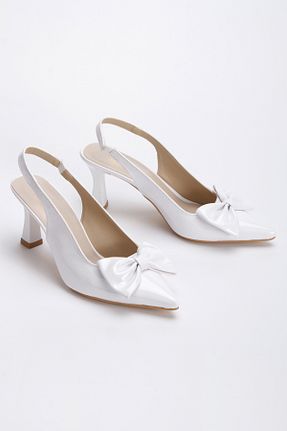 کفش پاشنه بلند کلاسیک رنگی زنانه چرم مصنوعی Akçetin Moda - کد 923687253