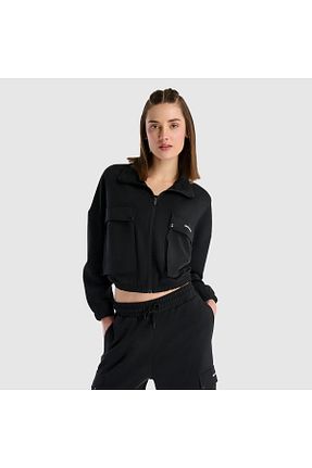 سوئیشرت اسپرت مشکی زنانه رگولار New Balance - کد 923690767