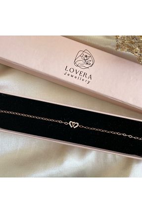 دستبند نقره صورتی زنانه 925 عیار Lovera Jewellery - کد 843886271