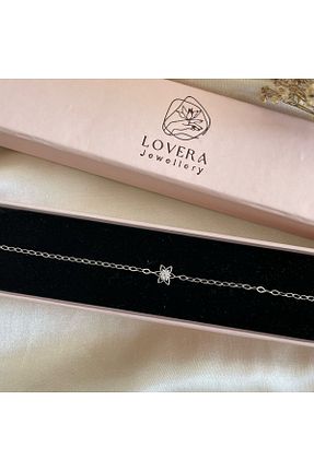 دستبند نقره سفید زنانه 925 عیار Lovera Jewellery - کد 787606009