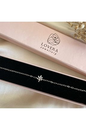 دستبند نقره سفید زنانه 925 عیار Lovera Jewellery - کد 787602896