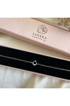 دستبند نقره سفید زنانه 925 عیار Lovera Jewellery - کد 789174009