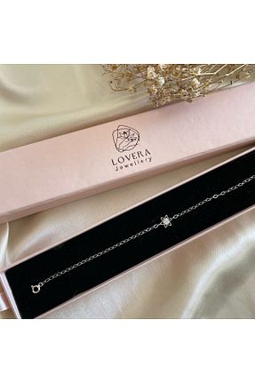 دستبند نقره سفید زنانه 925 عیار Lovera Jewellery - کد 787606009