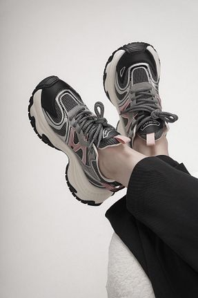 کفش اسنیکر مشکی زنانه بند دار Guja - کد 923705966