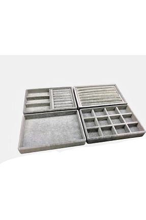 نظم دهنده کمد طوسی 444 MeGass Dekor - کد 767111417