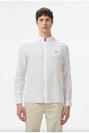 پیراهن سفید مردانه رگولار Lacoste - کد 923754631