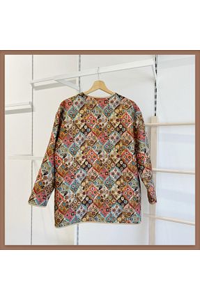کت بژ زنانه پارچه Faya Boutique - کد 923756475