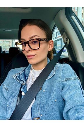 عینک محافظ نور آبی قهوه ای زنانه 50 Goldmine - کد 923775003