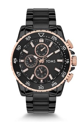 ساعت مچی مشکی زنانه 46-50 میلی متر Toms - کد 42560329