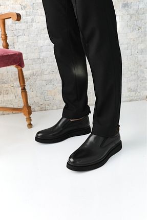 کفش کلاسیک مشکی مردانه چرم خالص Greyybull Shoes - کد 904072443