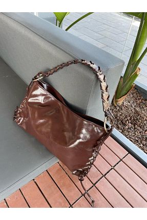 کیف دوشی قهوه ای زنانه Senza - کد 923838228