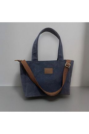کیف دوشی سرمه ای زنانه پارچه ای Nuggita - کد 833388383
