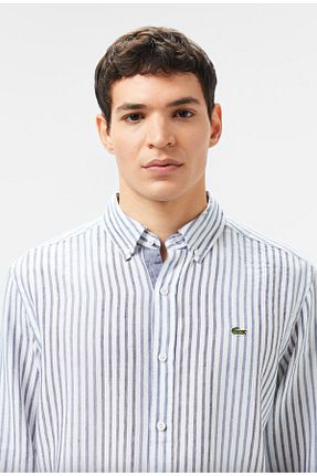 پیراهن آبی مردانه رگولار Lacoste - کد 923855017