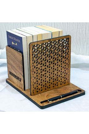 پایه کتاب قهوه ای چوب NewEastern - کد 924511837