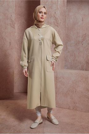 ترنچکت بژ زنانه مخلوط پلی استر Alvina - کد 822672397