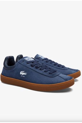 کفش اسنیکر سرمه ای مردانه بند دار Lacoste - کد 923876838