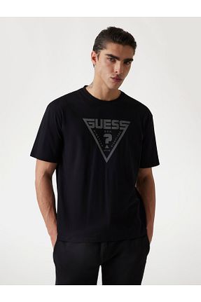 تیشرت مشکی مردانه Guess - کد 904660783