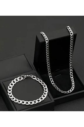 گردنبند استیل ( فولاد ) استیل ضد زنگ derokas - کد 923906118