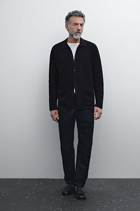 شلوار آبی مردانه پنبه ای Massimo Dutti - کد 900599074