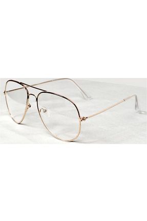 عینک محافظ نور آبی طلائی مردانه پلاستیک Shoptikk - کد 202458164