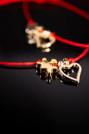 دستبند جواهر قرمز زنانه Zalifra - کد 923949434
