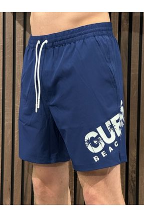 شلوارک و برمودا سرمه ای مردانه رگولار Guess - کد 924546917
