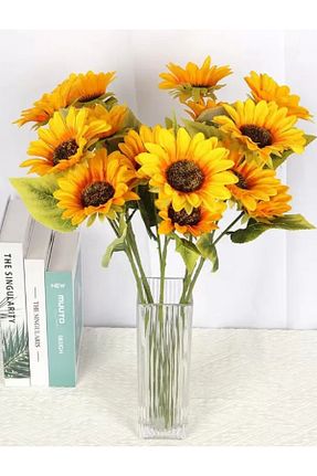 گل خشک و مصنوعی زرد MD Aspiz Flowers - کد 924053373