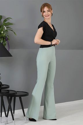 شلوار سبز زنانه بافتنی ÖNDER ÖZSOY - کد 759575363
