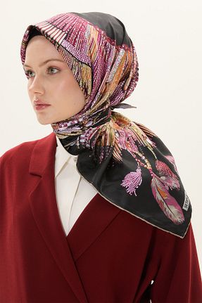 روسری مشکی پلی استر Setrms - کد 924078682