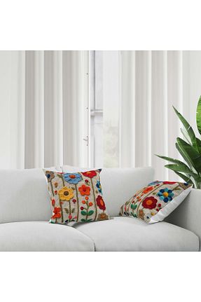 کوسن و روکش کوسن رنگی مخمل Şah Dekor - کد 905839908