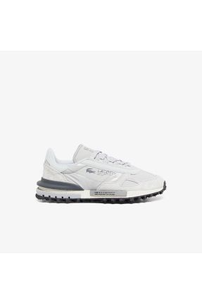 کفش اسنیکر طوسی مردانه چرم اصل Lacoste - کد 924102373