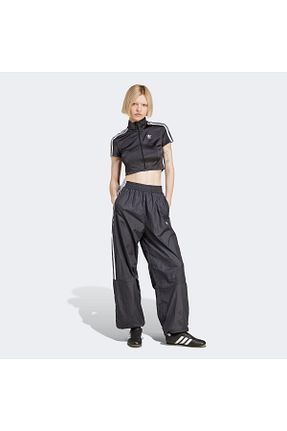 شلوار کرمگن مشکی زنانه رگولار adidas - کد 893281068
