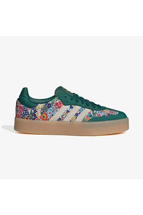 کفش پیاده روی سبز زنانه پارچه ای adidas - کد 906530239