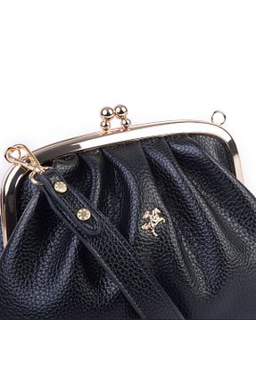 کیف دوشی مشکی زنانه چرم مصنوعی Nas Bag - کد 924113619